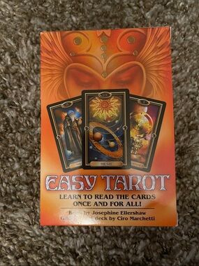 Easy Tarot Gilded Tarot Deck learn to read the cards once and for all!